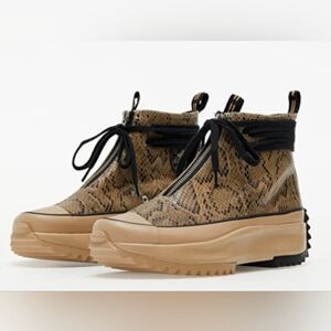 Discontinued Converse Run Star Hike Nomad Snake Print Platform Size 7 Womens